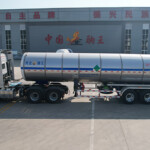 ZJW9400GYU TYPE 28.5m³ Carbon dioxide transport vehicle