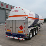 ZJW9400GDY TYPE 52.6m³ LNG transport semi-trailer