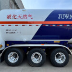ZJW9400GDY TYPE 52.6m³ LNG transport semi-trailer