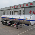 ZJW9400GYU TYPE 28.5m³ Carbon dioxide transport vehicle