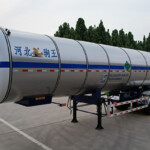 ZJW9400GYU TYPE 28.5m³ Carbon dioxide transport vehicle