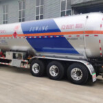 ZJW9400GYQ01 TYPE 62.72m³ Liquid petroleum gas  transport semi-trailer