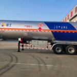 ZJW9400GYQ01 TYPE 62.72m³ Liquid petroleum gas  transport semi-trailer