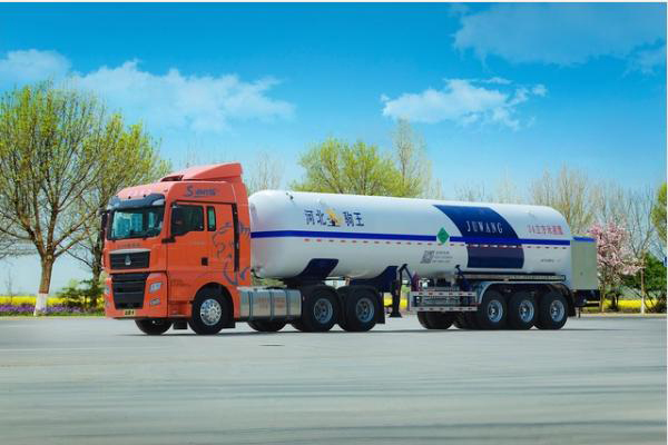ZJW9403GDY TYPE 23m³ Liquid argon transport semi-trailer