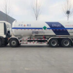 ZJW5320GDY02 TYPE 21.6m³ Liquid nitrogen cryogenic liquid transport vehicle