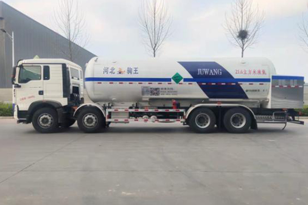ZJW5320GDY02 TYPE 21.6m³ Liquid nitrogen cryogenic liquid transport vehicle