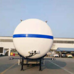 ZJW9405GDY TYPE 26m³ Liquid oxygen transport semi-trailer